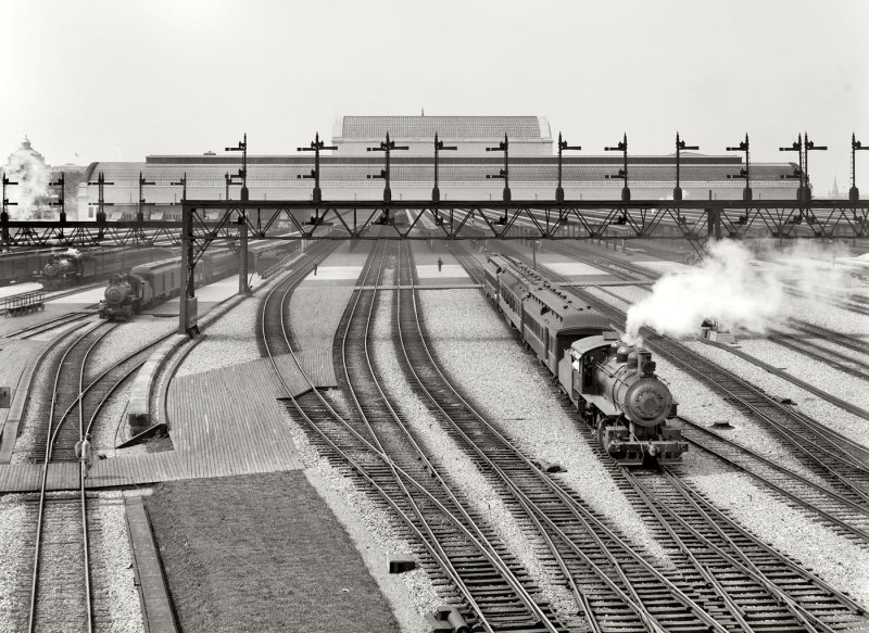 Washington D.C.Switch Yards Union Station...1909