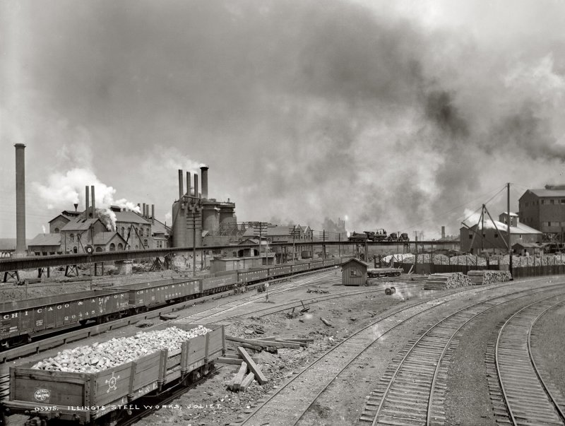  Illinois Steel Works Joliet, Il 1901