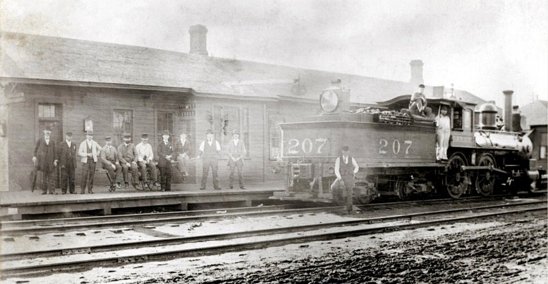 Ames Iowa Depot...1864