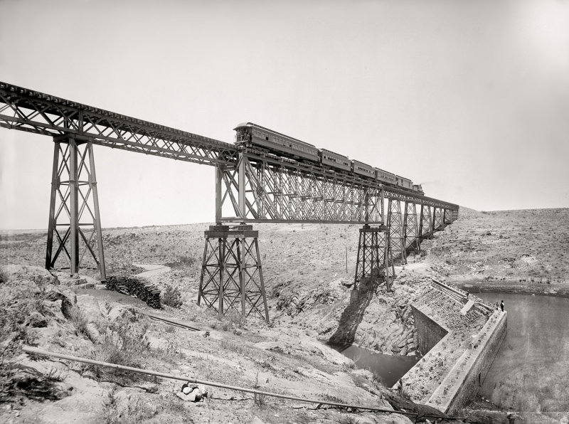 Jalisco, Mexico...1891. Bridge near Encarnacion