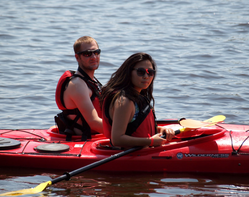 Babe In A Kayak