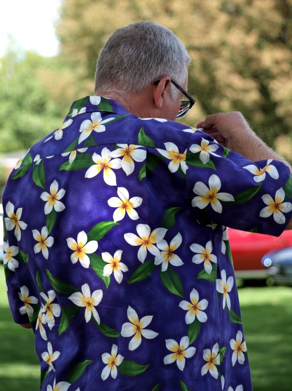 The Flowered Shirt Guy...