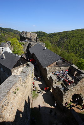 Mittelalterfest auf Ruine AGGSTEIN