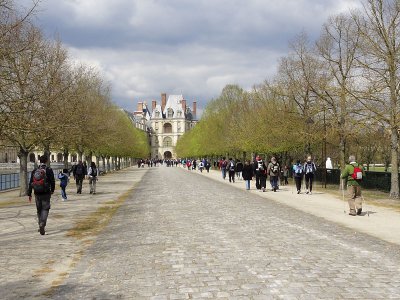 Chateau de Fontainebleau - Magnifique arrivee_02629r.jpg