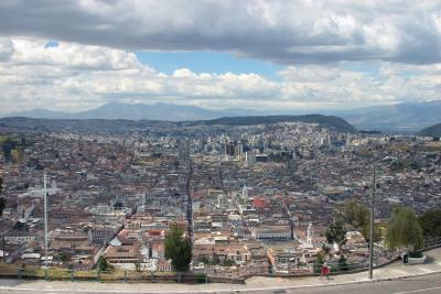 Quito city overview