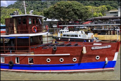 Islamorada: Ship on Panama Canal