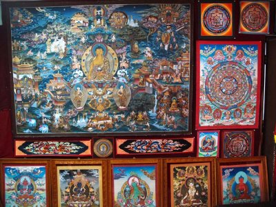 Work from the Master trained in Tibet.