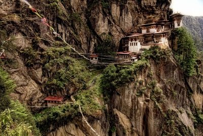 Taktsang Monastery, (Tiger's Nest) Paro, Bhutan © 2011 October