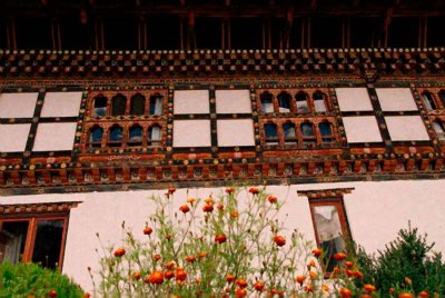 Gangtey Palace in Paro