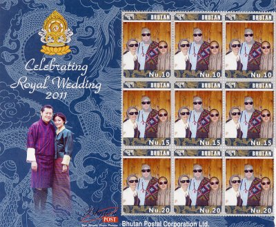 Royal Wedding Stamps