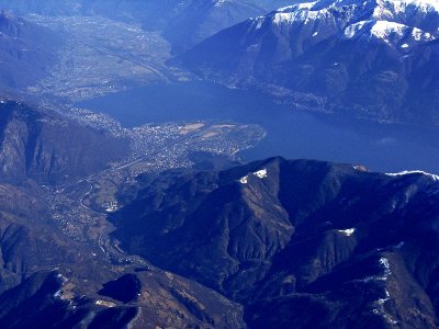 Above Italy, The Alps; Lago Maggiore .. 2987