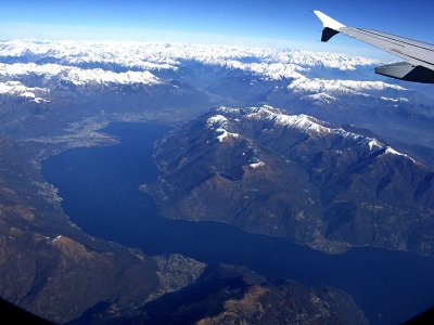 Above Italy, The Alps; Lago Maggiore .. 2992