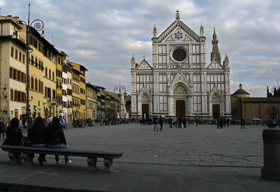 Piazza Santa Croce and Basilica .. 0453