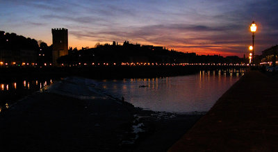 Twilight over the Arno .. 0868