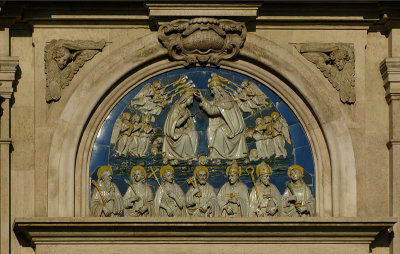 Chiesa di Ognissanti, detail ..  0918