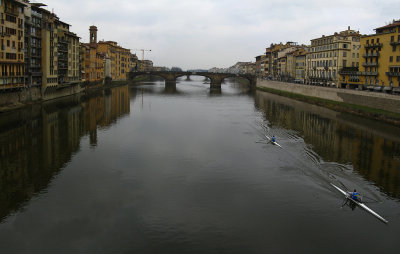 The Arno from ponte Vecchio .. 0969_70_1