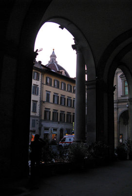 View from Sant'Egidio overlooking piazza Santa Maria Nuova .. 1108