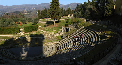 Roman theater in the archeological  park .. 1299-1300