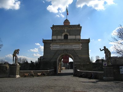 Ponte Milvio, north side .. 1817