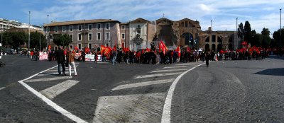 Demonstration at Piazza della Repubblica .. 1914_5