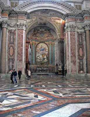 La Basilica di Santa Maria degli Angeli e dei Martiri,  interior .. 3295a