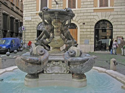 La Fontana delleTartarughe, Piazza Mattei ..  3381