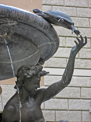 La Fontana delleTartarughe, closeup ..  3385