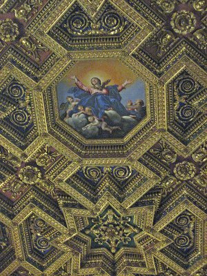 La Basilica di Santa Maria in Trastevere, ceiling .. 3414