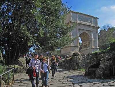 Foro Romano, Arch of Septimius Severus .. 3520