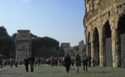 Arco di Constantino & Il Colosseo .. 3533