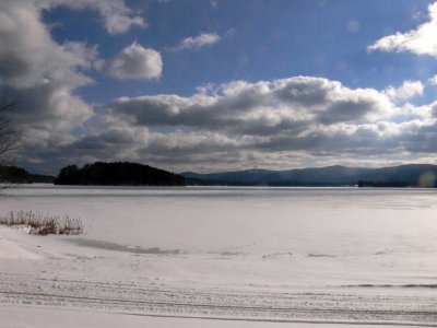 The Pond in Winter