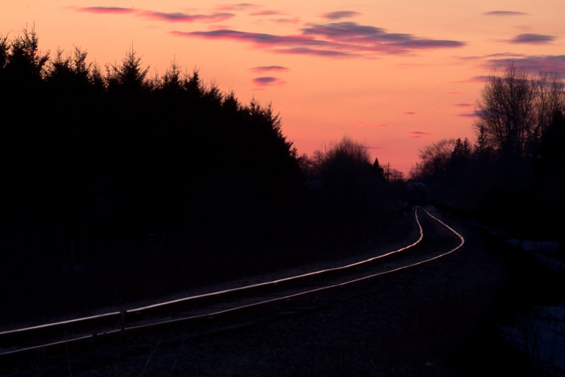 down the line