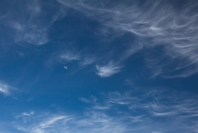 whispy clouds