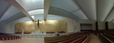 Portugal Ftima Interieur Kerk van de meest heilige Drievuldigheid