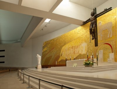 Portugal Ftima Interieur Kerk van de meest heilige Drievuldigheid 3