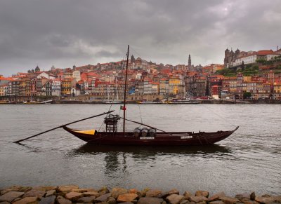 Portugal:  Porto langs de Douro