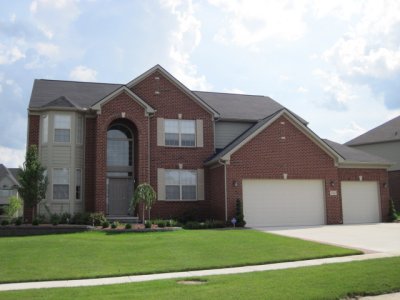 Rockport II C Design with Double Bay Window & 3-Car Garage