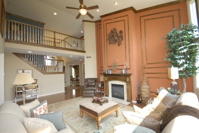 Family Room View toward Bridge