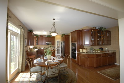 Gourmet Kitchen, Dining Nook & Butler's Pantry