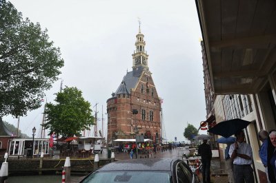 Rainy day at Hoorn, Nethrlands.