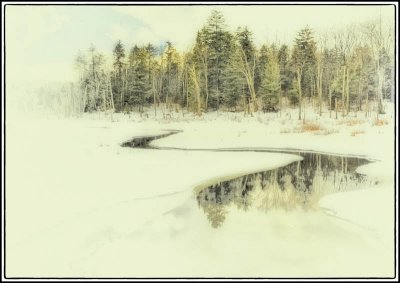 12/22/11 - Winter Landscape (painterly)