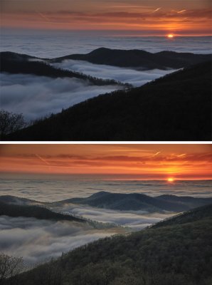 01/01/12 - Sunrise Above the Clouds