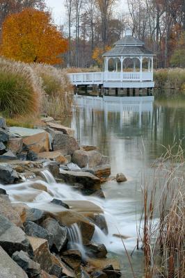 11/15/05 - Gazebo Pond Falls