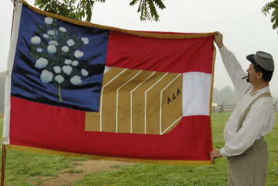 7/15/06 - Fourth Alabama Regimental Colors