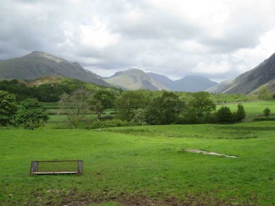 towards wastwater from nether wasdale