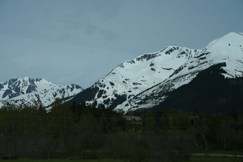 On Bus from Anchorage to Whittier, AK