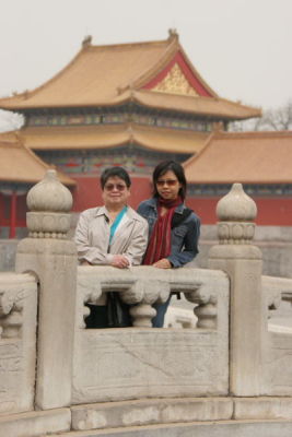 Mum and Joyce at Golden River Bridges