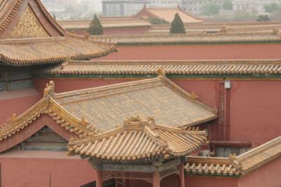 Roof top at Forbidden City