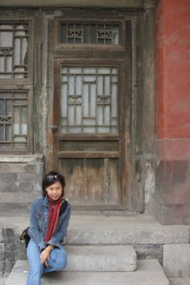 Joyce at Yuhuayuan (Imperial Flower Garden)