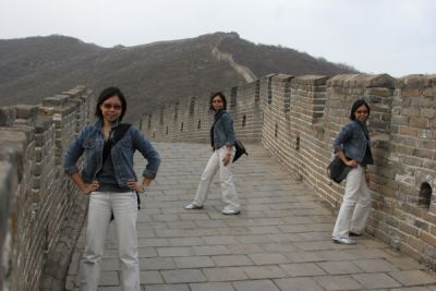 Joyces at the Great Wall